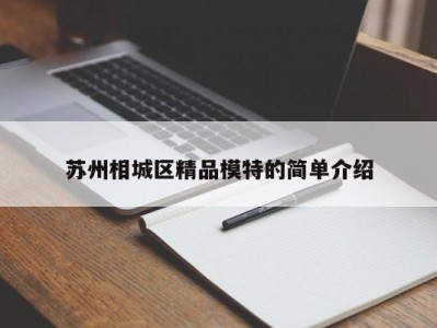 长沙苏州相城区精品模特的简单介绍