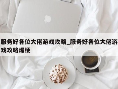 长沙服务好各位大佬游戏攻略_服务好各位大佬游戏攻略爆梗 